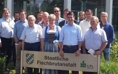 Besichtigung der Staatlichen Fischzuchtanlage in Nonnenhorn